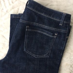 Jones New York Wide Leg Dark Wash Jeans | Size 10
